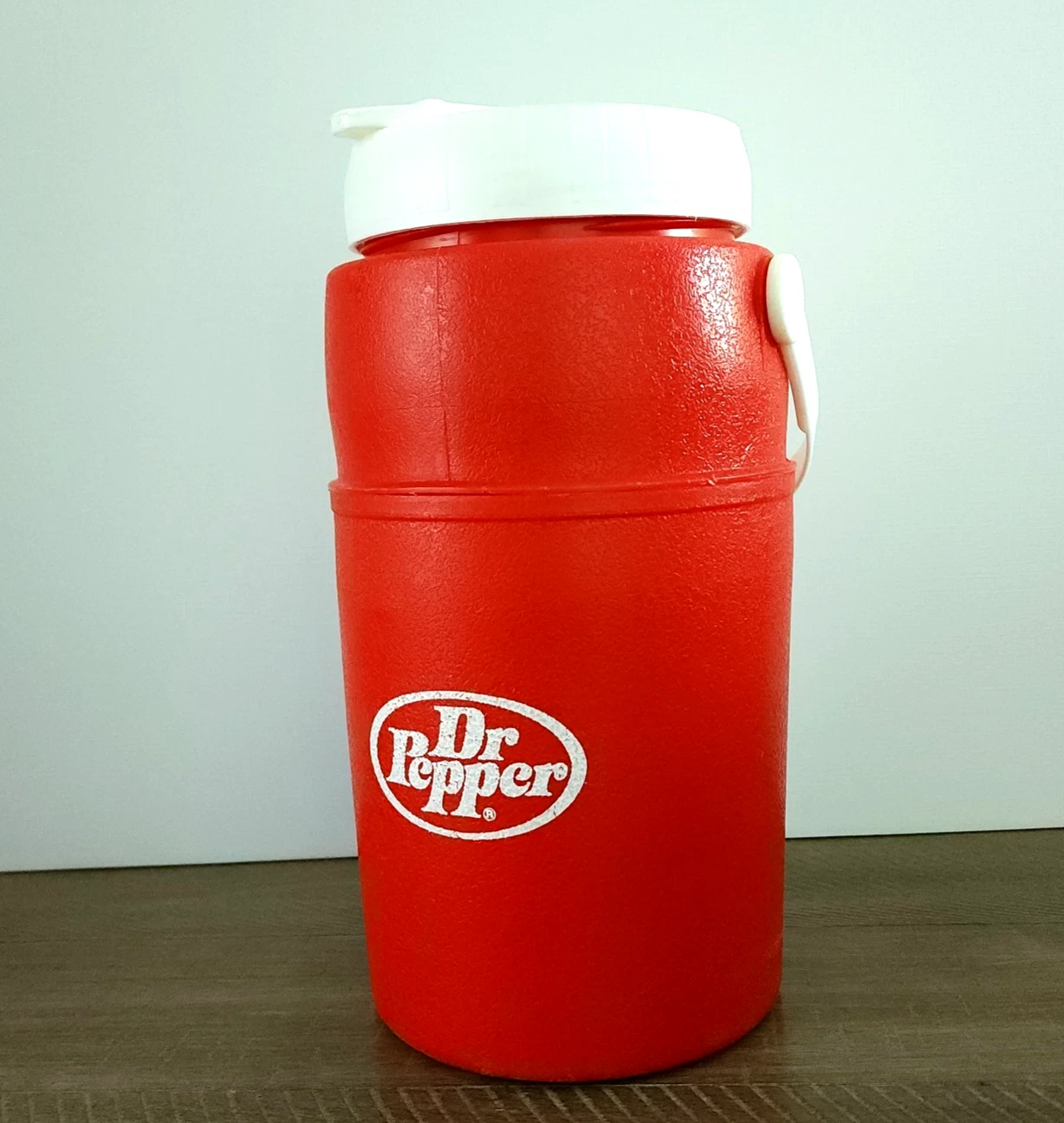 Dr. Pepper Vintage 1/2 Gallon Water Pitcher Cooler Jug Drink Carrier
