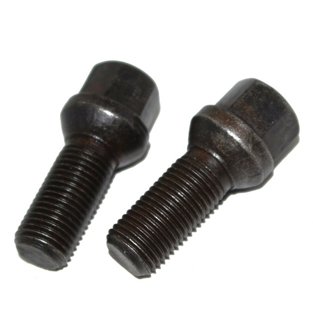Front & Rear Wheel Studs Nut Bolt 5 Unit Fits Volkswagen Polo ECs eBay