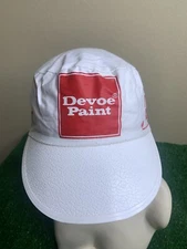 vintage devoe paint painters hat