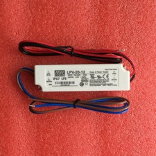 1 pcs MEAN WELL LPV-20-12 20W 12V1.67A IP67 waterproof LED power supply