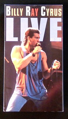 Billy Ray Cyrus Live On Tour VHS 1992
