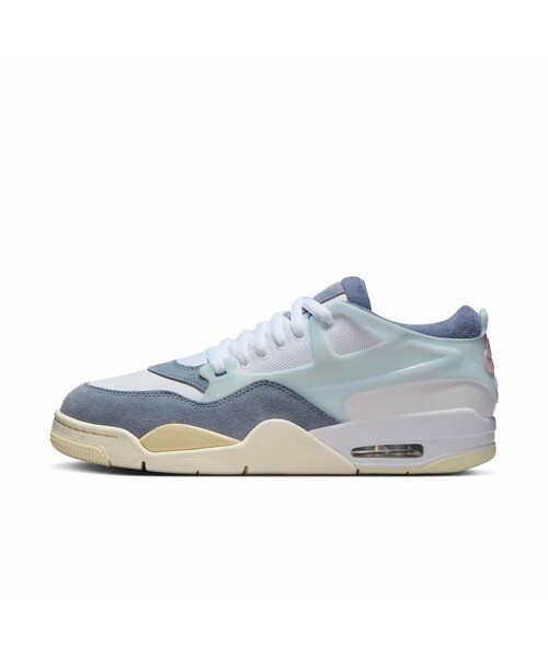 Air Jordan 4 ライトブルー Air Jordan 4 ライトブルー/グレー Air Jordan 4 RM Men's Shoes