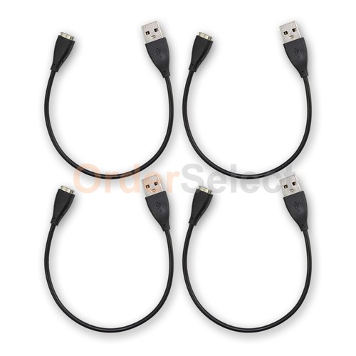 4X USB Ladegerät Ladekabel Kabel für Fitbit CHARGE HR Smartwatch - Bild 1 von 6