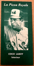 1970 LA PIZZA ROYALE COCO LABOY EXPOS GREEN CARD NM-MINT RARE!