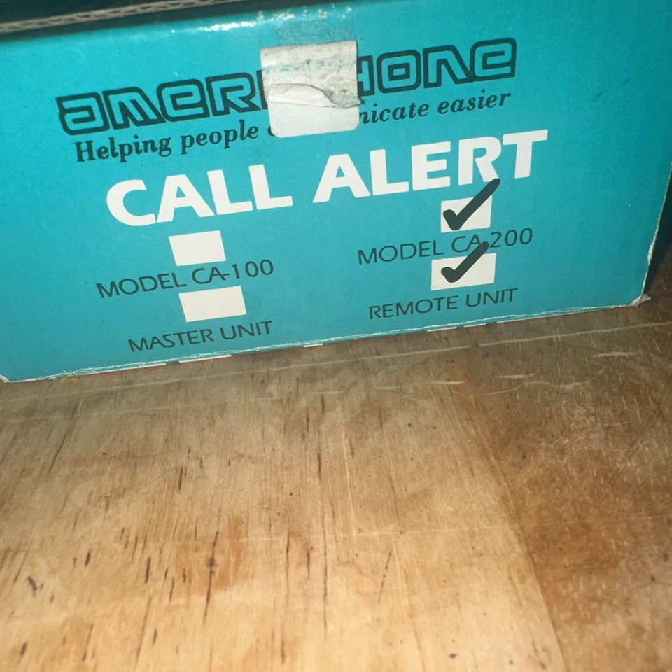 Ameriphone Call Alert Modelo CA-200 ¡UNIDAD MAESTRA Y REMOTA! ¡Buen estado! Foto 2 de 4