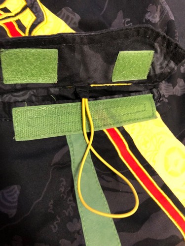 🌊OG QUIKSILVER RASTA Board Shorts X-LONG + NEO FLY WAVE OF KANAGAWA JP SIZE 32 - Picture 9 of 20