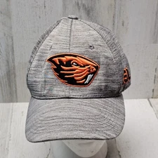 Oregon State Beavers Logo Hat New NCAA Gray/ Orange NWT