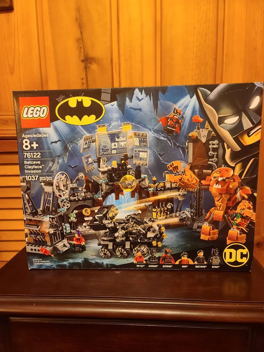 LEGO DC Batman Batcave Clayface 76122 Building Set (1037 Pieces)