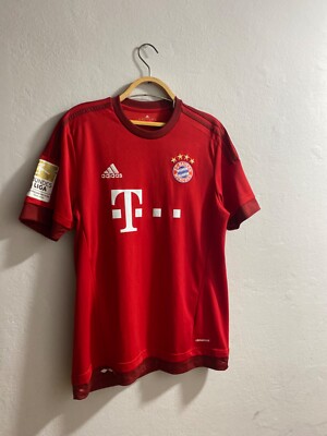 FC Bayern München ユニフォーム BAYERN MUNICH 2015 2016 HOME FOOTBALL SHIRT SOCCER JERSEY ADIDAS