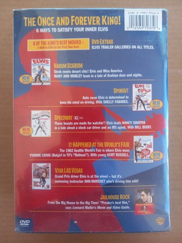 Elvis DVD Collection 6 Disc Set 2004 Signature Collection New Factory Sealed - Imagen 4 de 4