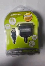 NEW IOGEAR USB To Parallel Printer Cable GUC1284B New