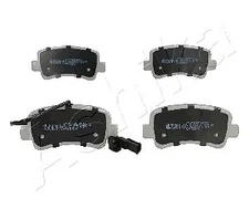 Ashika 51-01-108 Brake Pad Set, Disc Brake Rear Axle for Nissan Opel Rena