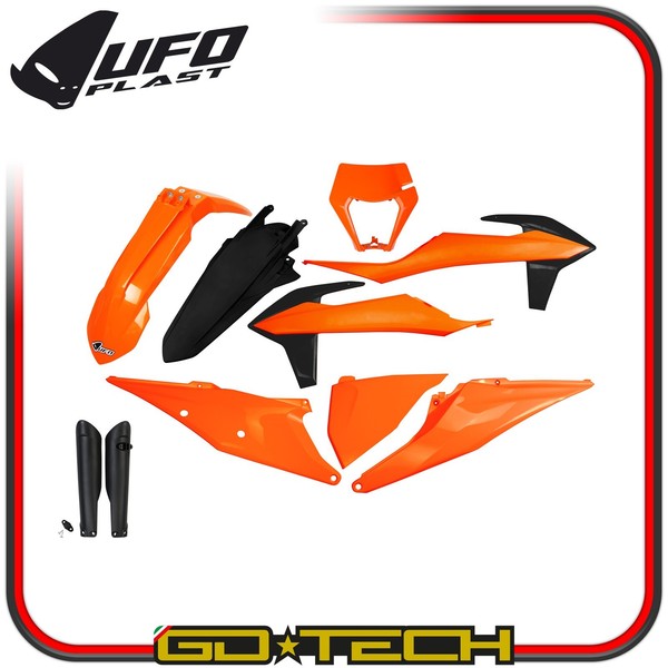 Set Plastics Motorradverkleidungen KTM EXC-F 125 250 300 350 450 500-image