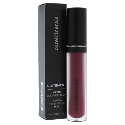 BareMinerals Statement  Matte Liquid Lipstick in *Devious* Brand New