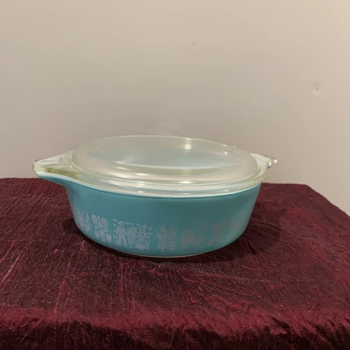 Vintage Amish Butterprint Casserole Dish Size 471