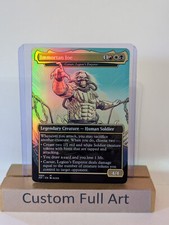 Caesar, Legion's Emperor (Immortan Joe) Mad Max Foil Full Art MTG Commander