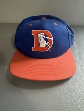 DENVER BRONCOS Vintage Snapback Hat KMG Pro Model NFL Starter Script 