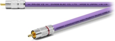 Offizielles Oyaide Cinch Kabel / PA-02 TR V2 / 1,0 m (39,37 Zoll) (2-adrige A...