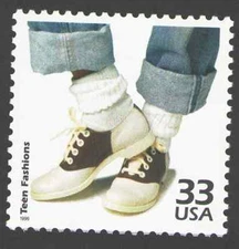 US. 3187b. 33c. Teen Fashions. Celebrate The Century. MNH. 1999
