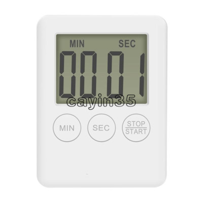 Timer Digitale Timer Da Cucina Digitale Magnetico - Conto Alla Rovescia 99 Min, Allarme Forte, Display Grande, Colorato Conto Alla Rovescia Digitale - Foto 2