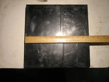 NEW 1 1/2" TK X 12 X 12 +/- 1/4" PE4710 HDPE SIMONA POLYETHYLENE PLASTIC P0268B