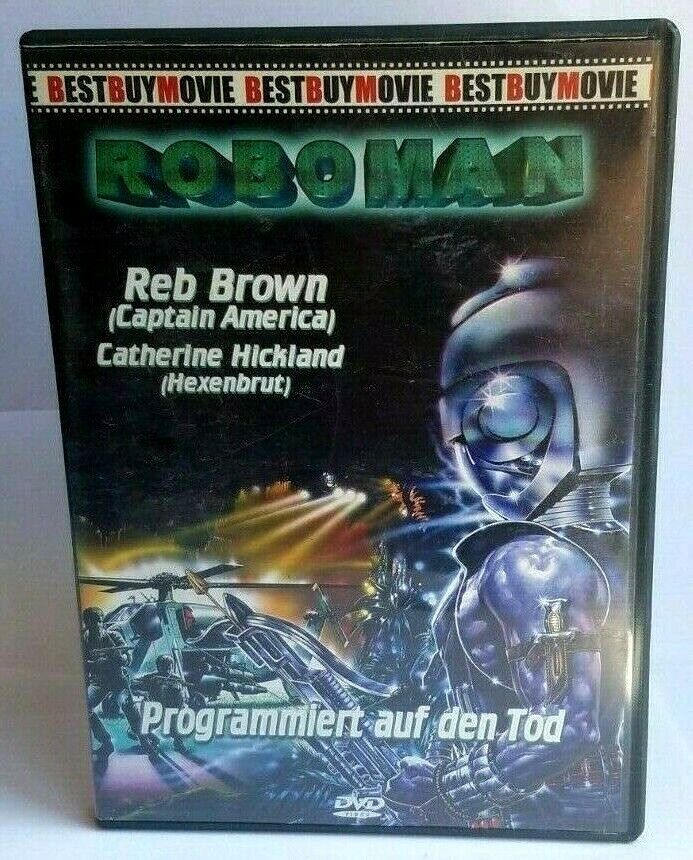 Robo War / Robo Man DVD Predator Knock Off Film *With Bluray Back Up Disc