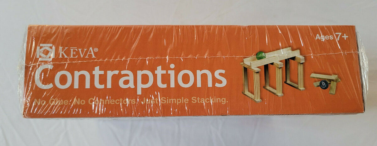 KEVA Contraptions 50 Wooden Plank Set by Mindware Learn KEVA Contraptions 50 Wooden Plank Set by Mindware Learn