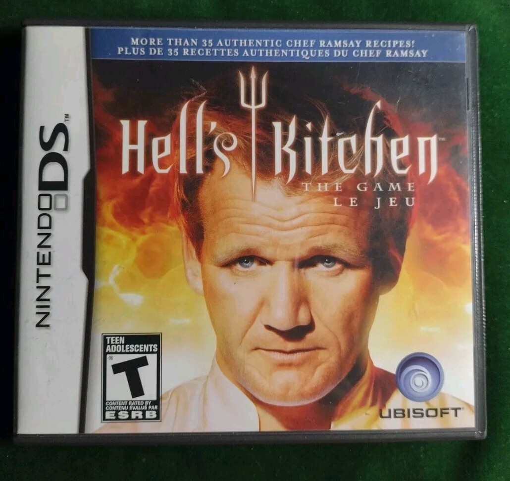 Nintendo DS Hell's Kitchen The Game Video Game Complete Tested | eBay
