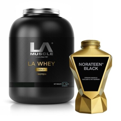 LA Whey 2kg + Norateen Black
