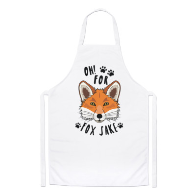 Oh For Fox Sake Kochschürze - Lustiger Sake Witz Tier Kochen