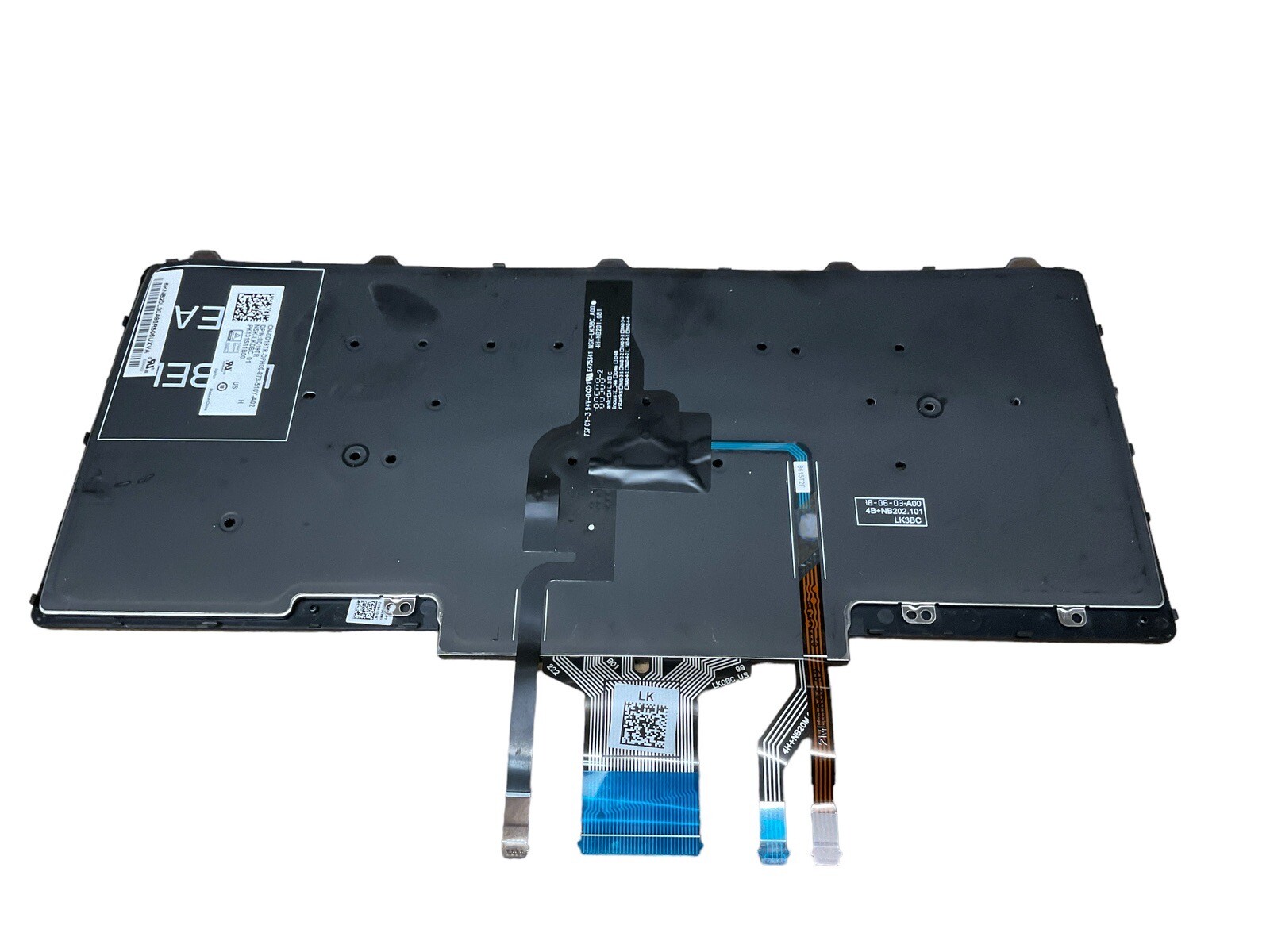 Backlit Keyboard w/ Buttons for Dell Latitude 5480 5490 7480 W/ Bezel J6B