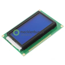 5V LCD Display Module 128x64 Dots Graphic Matrix LCD 12864 Blue Backlight New
