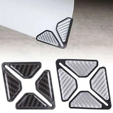 2x Black Anti-Scratch Sticker Car Door Corner Guard Cover Protector Accessories
