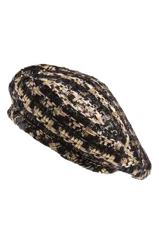 Women Winter Knit Beret Hat Rabbit Hair French Style Beret  display picture 1