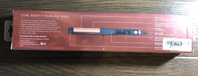 NEW Hairitage Curl Envy Ceramic Tourmaline Curling Iron 1