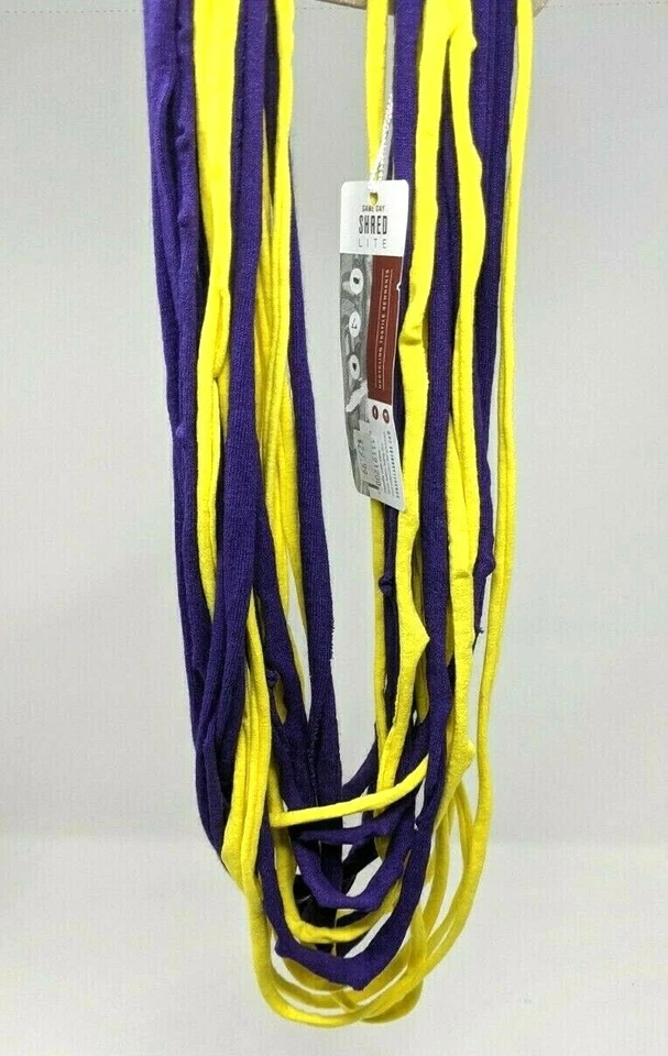 Juego Dona Bela Shreds Púrpura + Amarillo/Dorado LAKERS UW HUSKIES VIKINGOS LSU TIGERS Foto 3 de 4