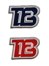 Tom Brady Football Embroidered Iron On Patch Tampa Bay Buccaneers Patriots