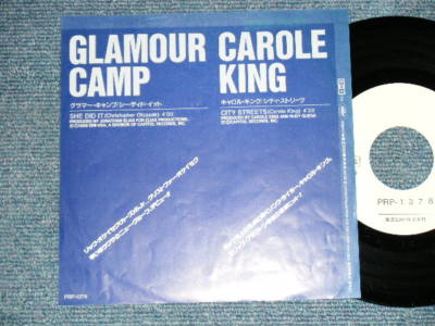 GLAMOUR CAMP CAROLE KING Japan 1989 Promo Only NM 7''45 SHE DID IT, CITY STREETS