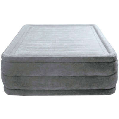 Intex 64418 Comfort-Plush 'Queen' Luftbett (L x B x H) 203 x 152 x 56 cm Grau