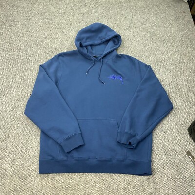 HOT Logo Hoodie Stussy Hoodie Blau Stussy App Logo Hoodie