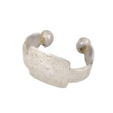 Tuareg Large Aluminum Bracelet with Knobs Mali