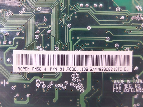 Aopen FELTAI-32698-M5-E PCI Modem Card - Picture 4 of 4