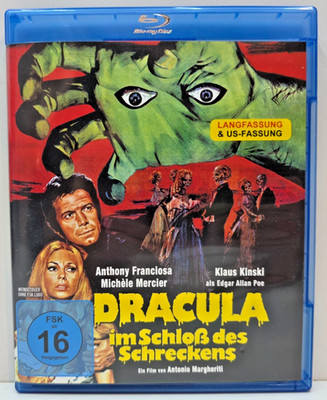 Dracula im Schloß des Schreckens - BluRay - USK16 - mit US-Fassung - Deutsch OVP