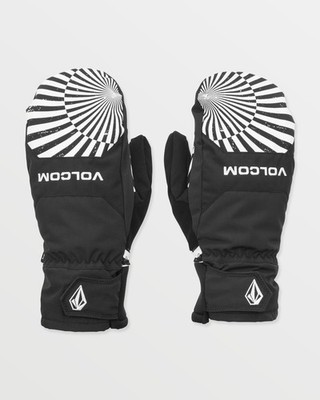 Volcom V.Co Nyle Men's Winter Mittens, Black Print, Medium