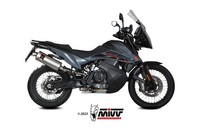 Mivv Dakar Auspuff Edelstahl Passend FüR KTM 890 Adventure / R 2020-2026