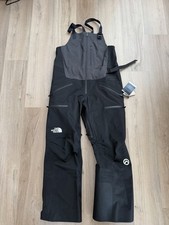 The North Face Women  s Tsirku GTX GORE TEX Bib Pant Black Large Short 700 NEW 