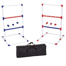 Retailer Basics Ladder Toss Game Set with Carrying Case Red/Blue