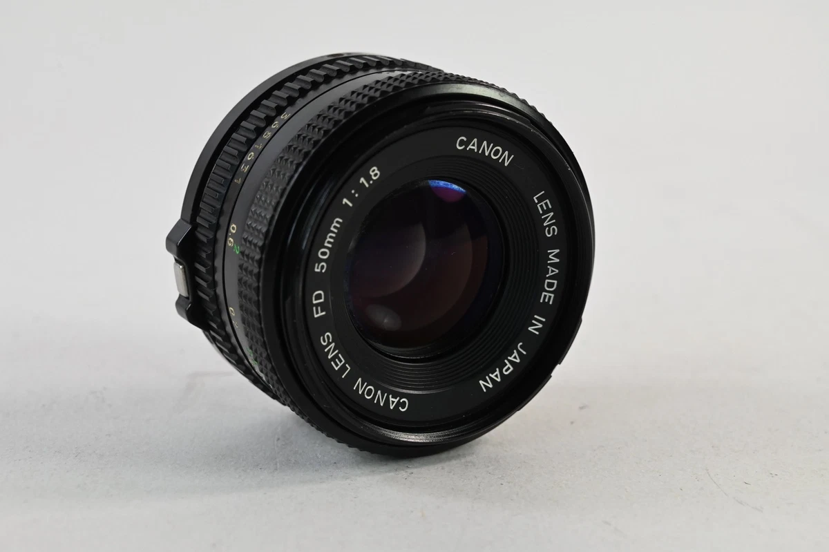 フィルムカメラ Canon LENS FD 50mm 1:1.8 G0424-127-1-1v Canon FD f/1.8 Camera Lenses 50mm Focal for sale | eBay