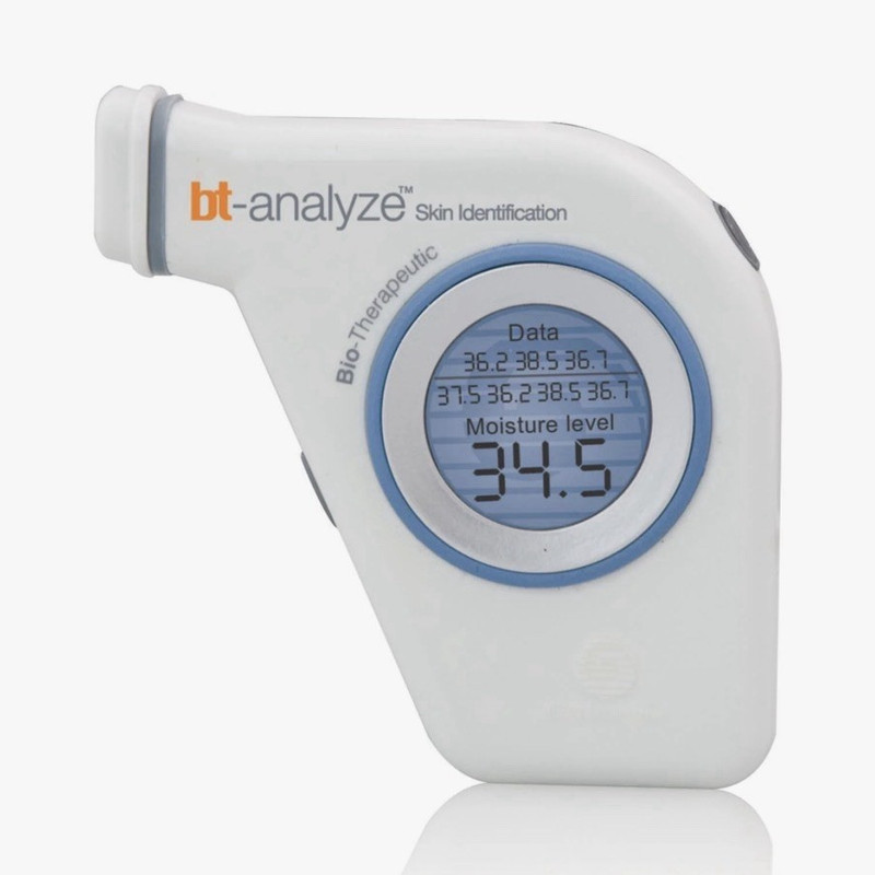 bt-analyze Skin Identification Face Skin Analyzer Digital Display White/Blue