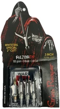 Grim Reaper RazorTip Broadhead 3 Blade Mechanical 2″ Cut 100 Grain 3pk 01924